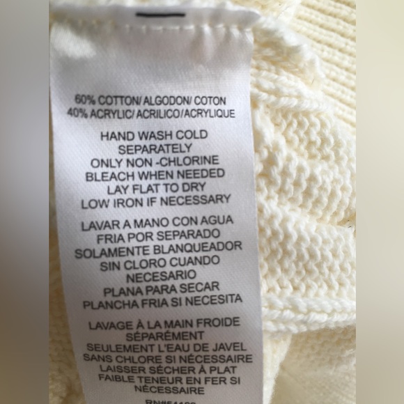 Calvin Klein Knitted turtle neck sweater - Picture 4 of 4